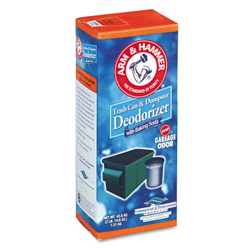 Arm & Hammer™ Trash Can And Dumpster Deodorizer, Sprinkle Top, Original, 42.6 Oz Powder freeshipping - TVN Wholesale